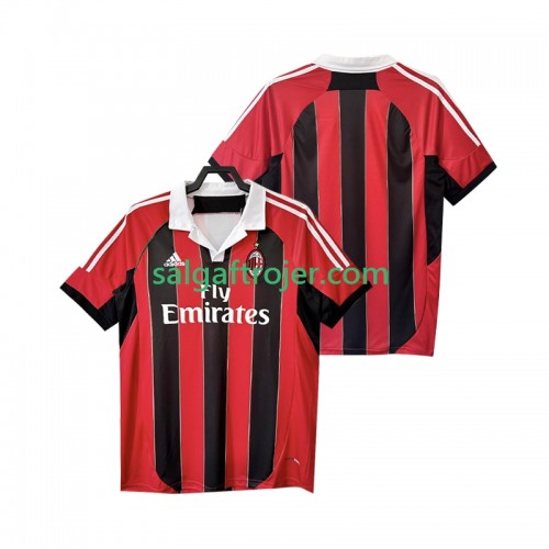 AC Milan 2012 2013 Fodboldtrøjer Retro Hjemmebanesæt Kort ærmer AC Milan 2012 2013 Fodboldtrøjer Retro Hjemmebanesæt Kort ærmer